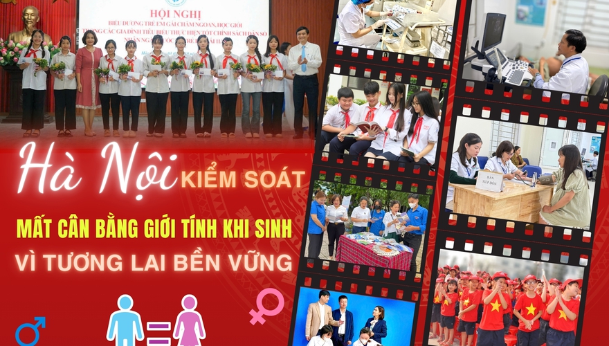 Hà Nội kiểm soát mất cân bằng giới tính khi sinh vì tương lai bền vững