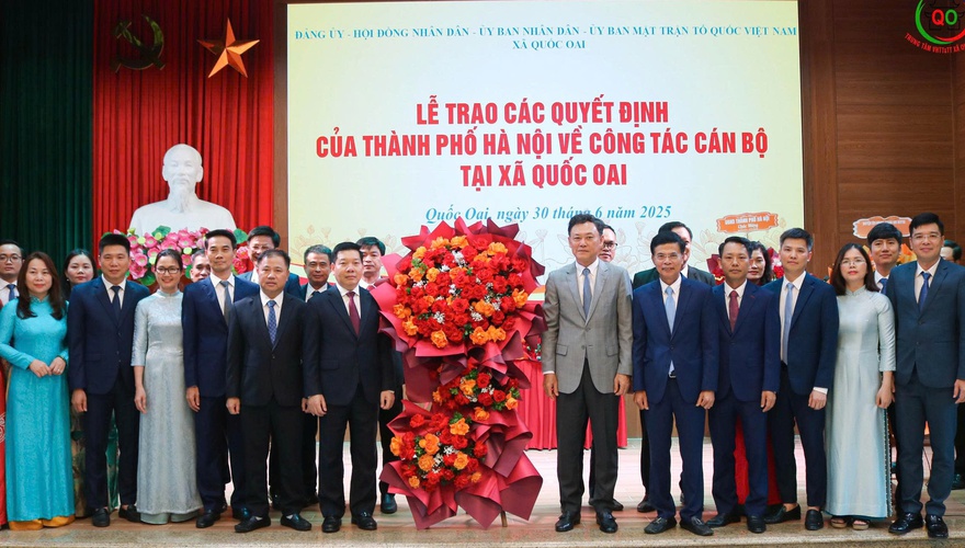 XÃ QUỐC OAI CHÍNH THỨC THÀNH LẬP THEO MÔ HÌNH CHÍNH QUYỀN HAI CẤP