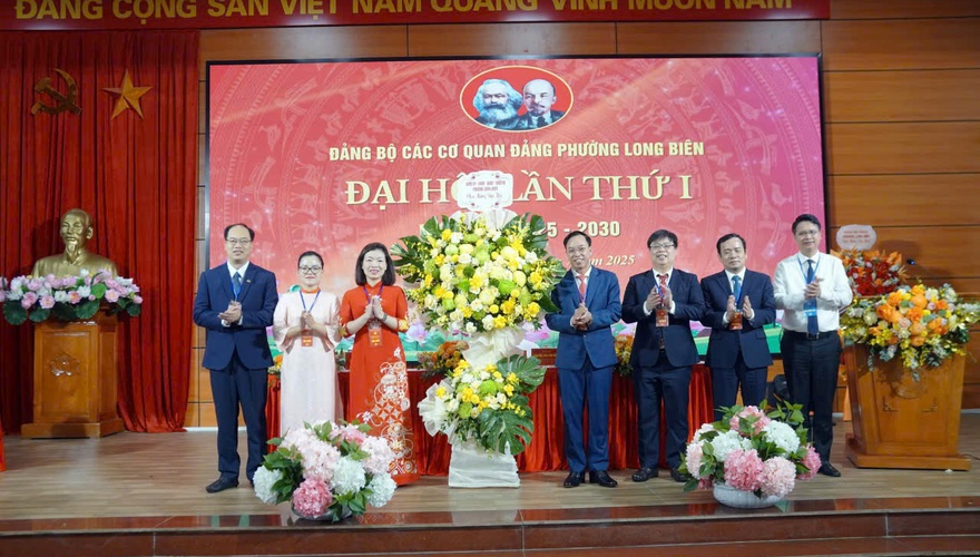 Đảng bộ các cơ quan Đảng phường Long Biên tổ chức thành công Đại hội lần thứ Nhất, nhiệm kỳ 2025–2030