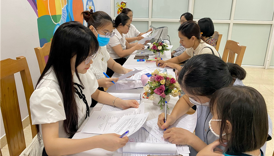 Tuyển sinh vào lớp 1 năm học 2025-2026 trên địa bàn phường Ngọc Hà