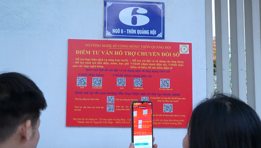 Giải Nhì cuộc thi Tổ chuyển đổi số thiết kế video tuyên truyền chuyển đổi số