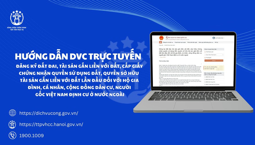 Hướng dẫn công dân thực hiện thủ tục 