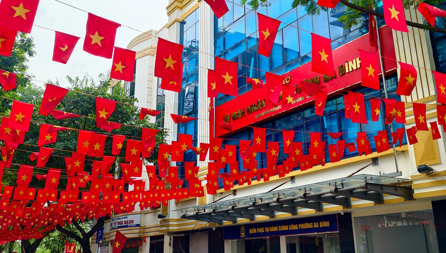 Sắc đỏ Ba Đình - Bản giao hưởng của sắc màu độc lập
