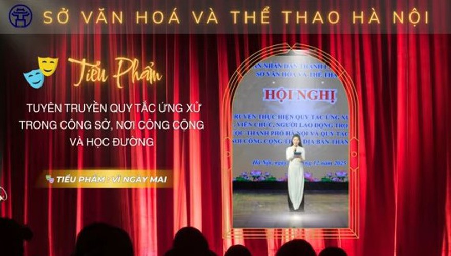 TUYÊN TRUYỀN QUY TẮC ỨNG XỬ TRONG CÔNG SỞ, NƠI CÔNG CỘNG VÀ HỌC ĐƯỜNG