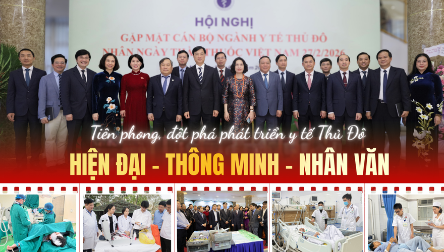Ngành y tế Hà Nội: Lực lượng tiên phong trong công tác chăm sóc, bảo vệ và nâng cao sức khỏe nhân dân