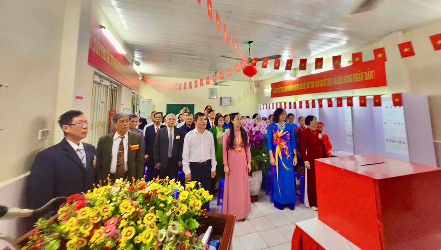 CÔNG BỐ KẾT QUẢ BẦU CỬ ĐẠI BIỂU HỘI ĐỒNG NHÂN DÂN PHƯỜNG VĂN MIẾU - QUỐC TỬ GIÁM KHÓA II, NHIỆM KỲ 2026 – 2031