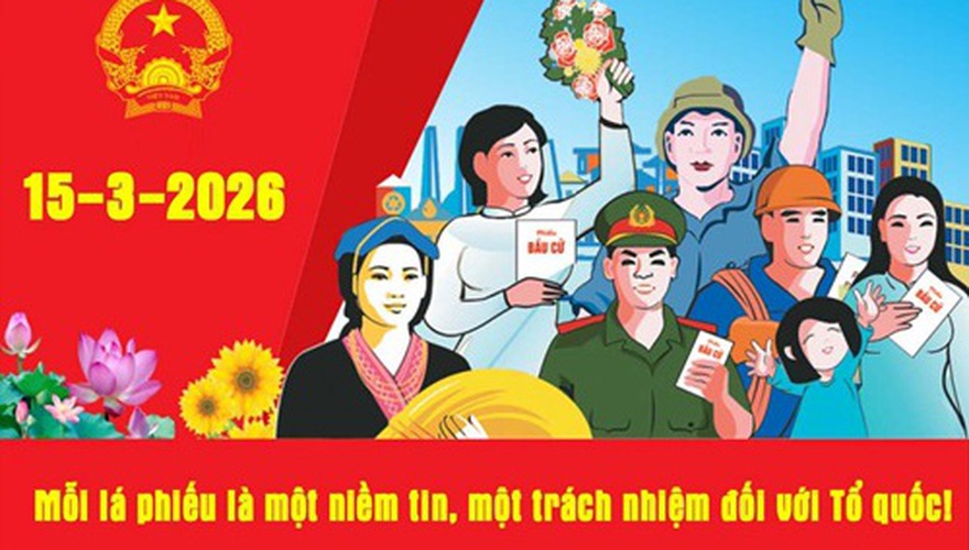 Tuyển tập các ca khúc chào mừng bầu cử đại biểu Quốc hội khóa XVI và đại biểu HĐND các cấp nhiệm kỳ 2026-2031