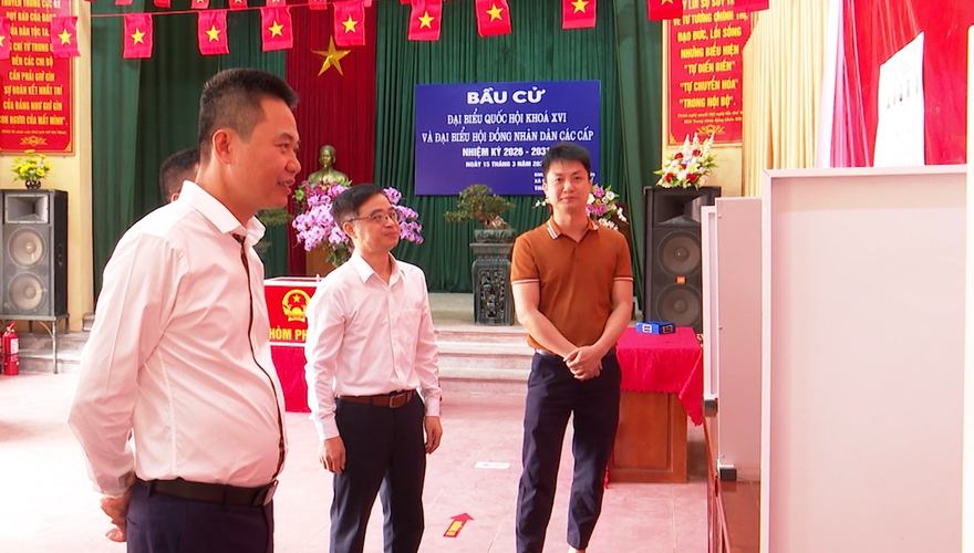 Phóng sự: Xã Phú Xuyên - Ngày hội lớn của toàn dân trong cuộc bầu cử Quốc hội và HĐND các cấp, nhiệm kỳ 2026 - 2031.
(Thực hiện: Thùy Dương - Thanh Xuân - Mạnh Hùng)