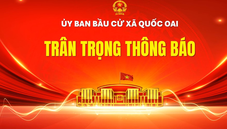 Uỷ ban bầu cử xã Quốc Oai