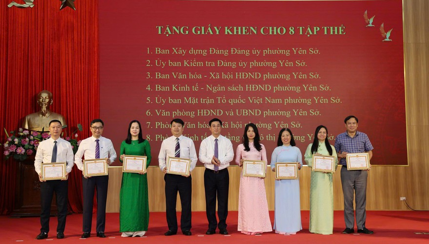 HĐND phường Yên Sở tổ chức Hội nghị tổng kết công tác hoạt động HĐND khóa I, nhiệm kỳ 2021–2026...