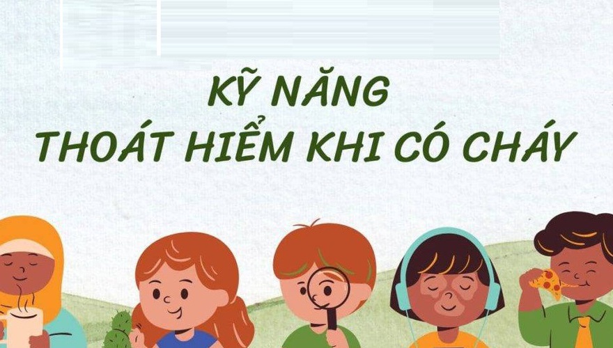 10 kỹ năng thoát hiểm khi có cháy nổ